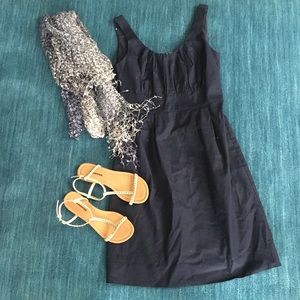 J. Crew navy dress